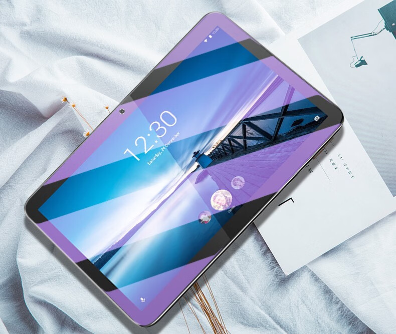 apobico 联想tabm10fhd-re平板钢化膜防摔防爆高清x605fc全屏覆盖平板