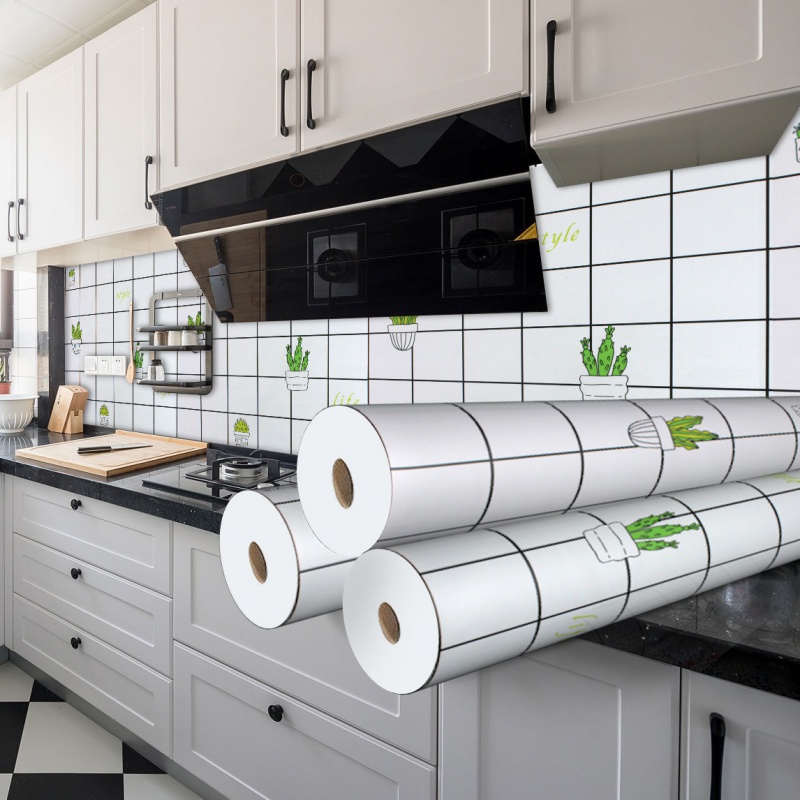 防油贴纸厨房贴纸厨房防油贴纸橱柜柜灶台用铝箔纸灶台家用防水自粘