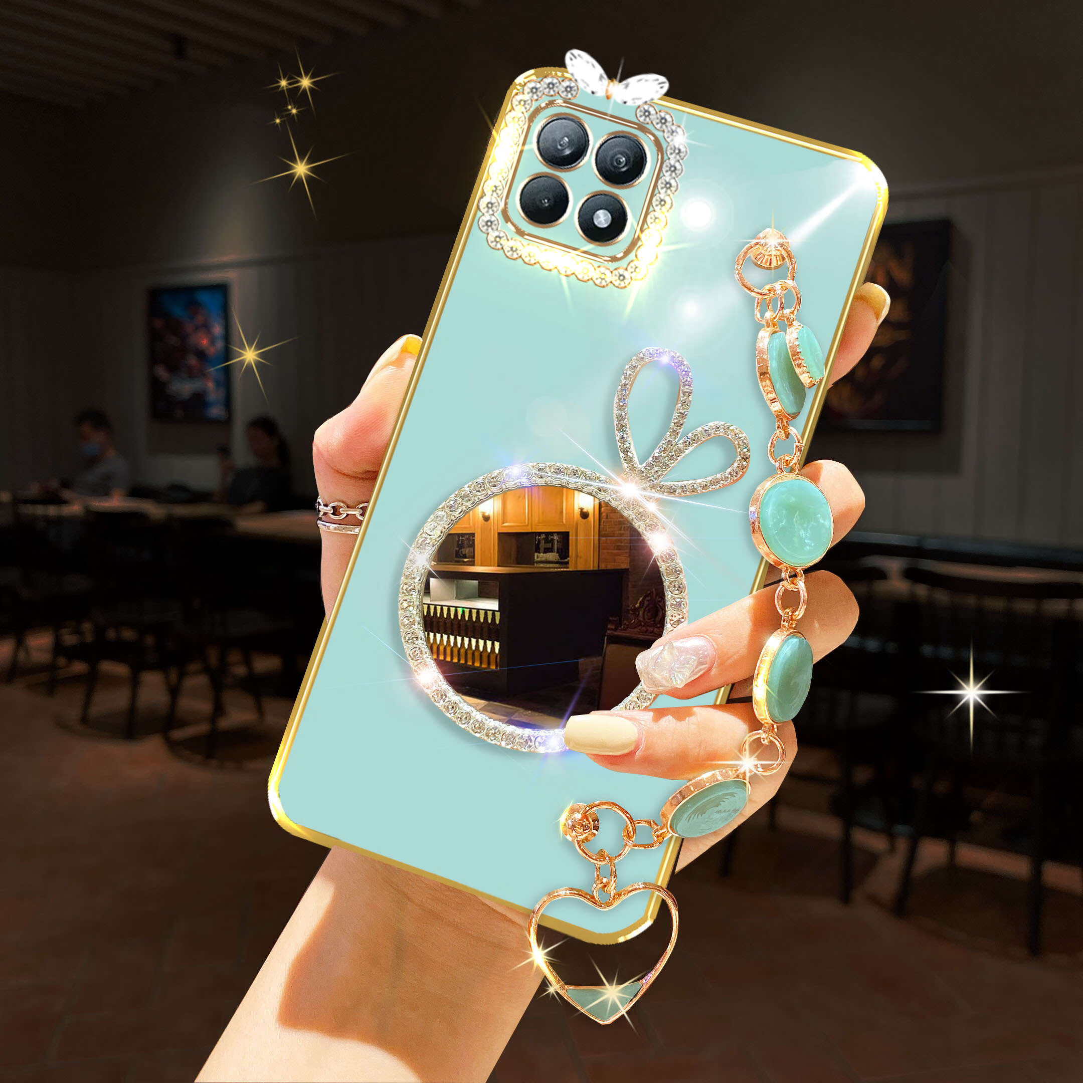 dfeofmoppoa53手机壳5g女款高档网红a72潮流防摔外壳opa72硅胶保护套