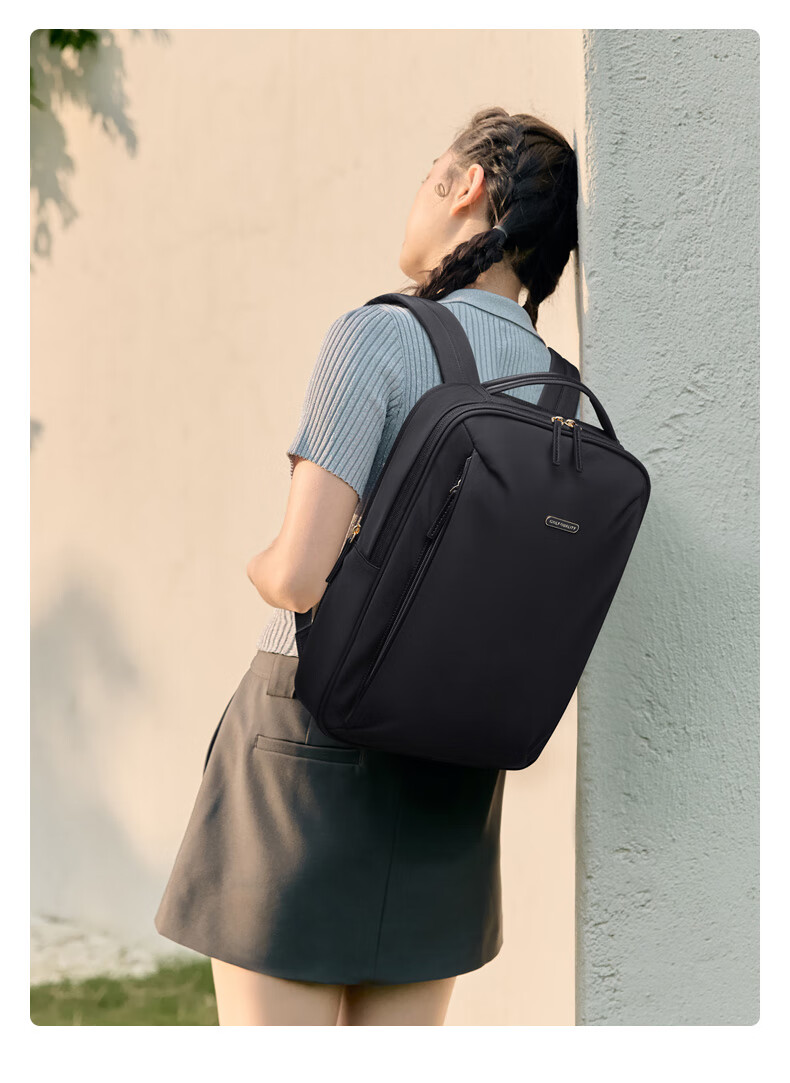 GOLF Women's Backpack, Business Casual 16-Inch Laptop Bag, Water-Resistant Travel Backpack, Fashionable Handbag for Wome 13