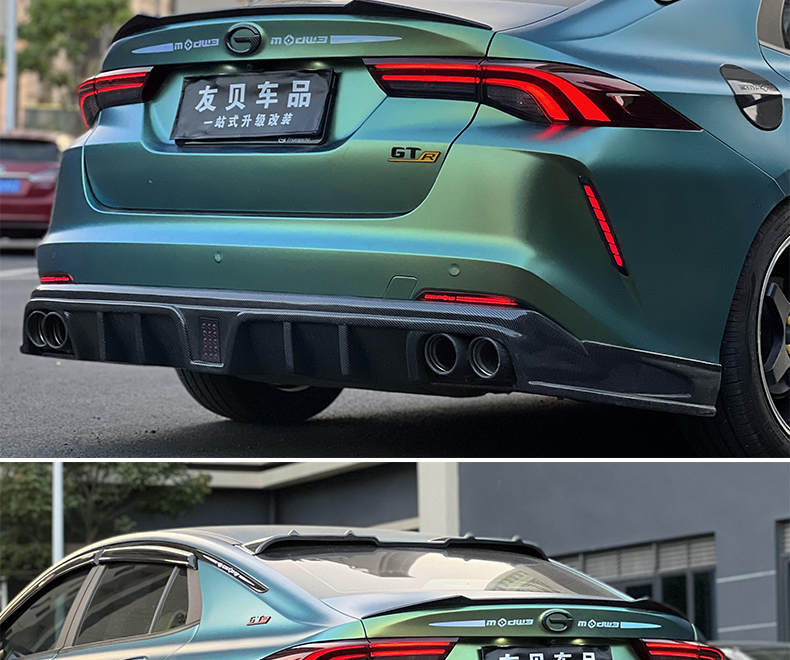 维诺亚 传祺影豹刹车灯爆闪呼吸尾灯改装领航灯 影豹专用led尾侧灯后