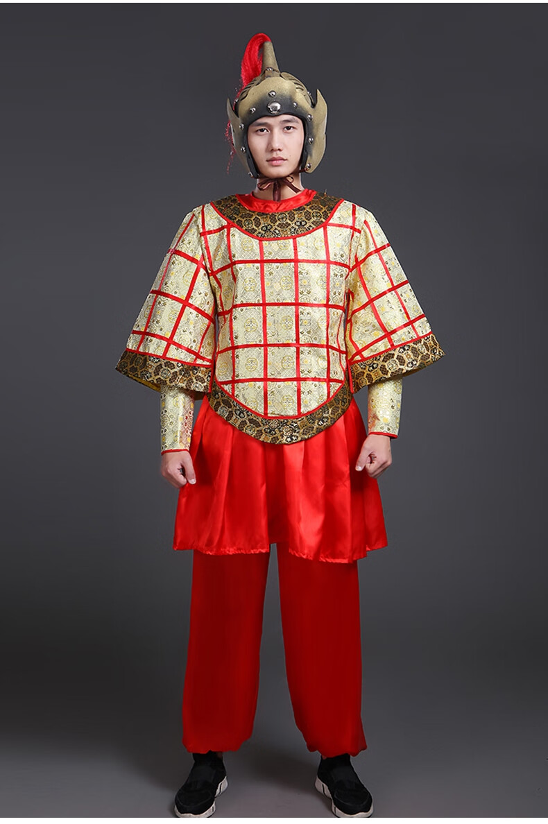 戏剧服装盔甲三国将军铠甲古装盔甲汉服士兵cosplay服装工装 单独帽子