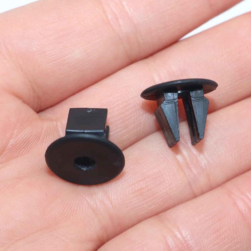 汽车固定卡扣汽车通用型牌照底座螺丝底座快丝座大灯快丝固定卡子3个