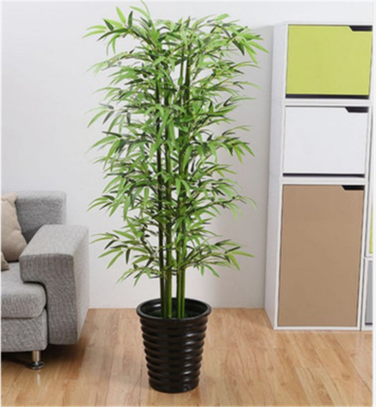 仿真竹子装饰加密塑料假竹子隔断屏风花卉人造竹子仿真竹子装饰客厅