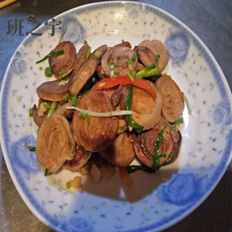 霉千张筒湖北随州下饭菜豆腐卷土特产长毛臭皮子新鲜臭千张卷500g