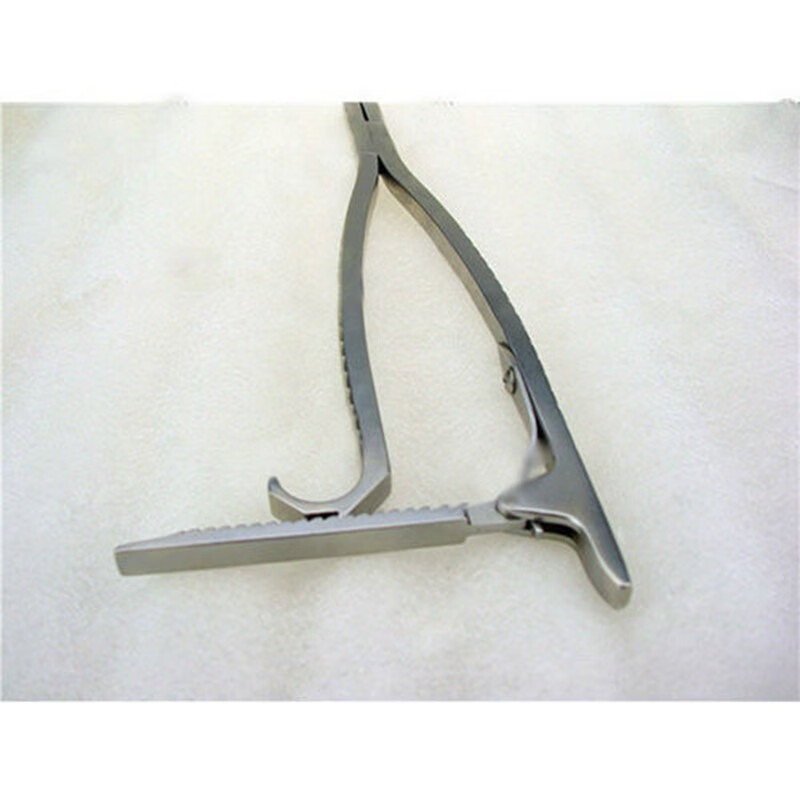 骨科器械医用脊柱腰椎持棒钳夹棒钳细钛棒夹持把持器442mm夹棒钳头部