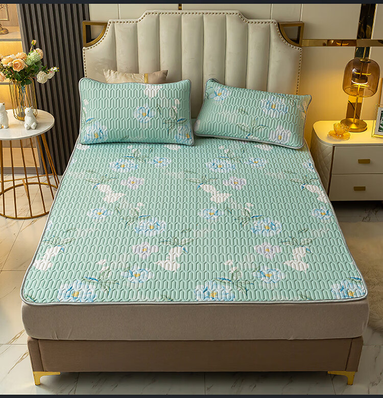 papatya乳胶凉席泰国冰丝凉席三件套夏季可水洗学生宿舍单人婴儿童