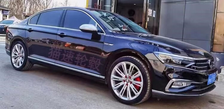 【车载好物】适配17 18寸大众迈腾海外版锻造旋压轮毂19寸帕萨特c宝来