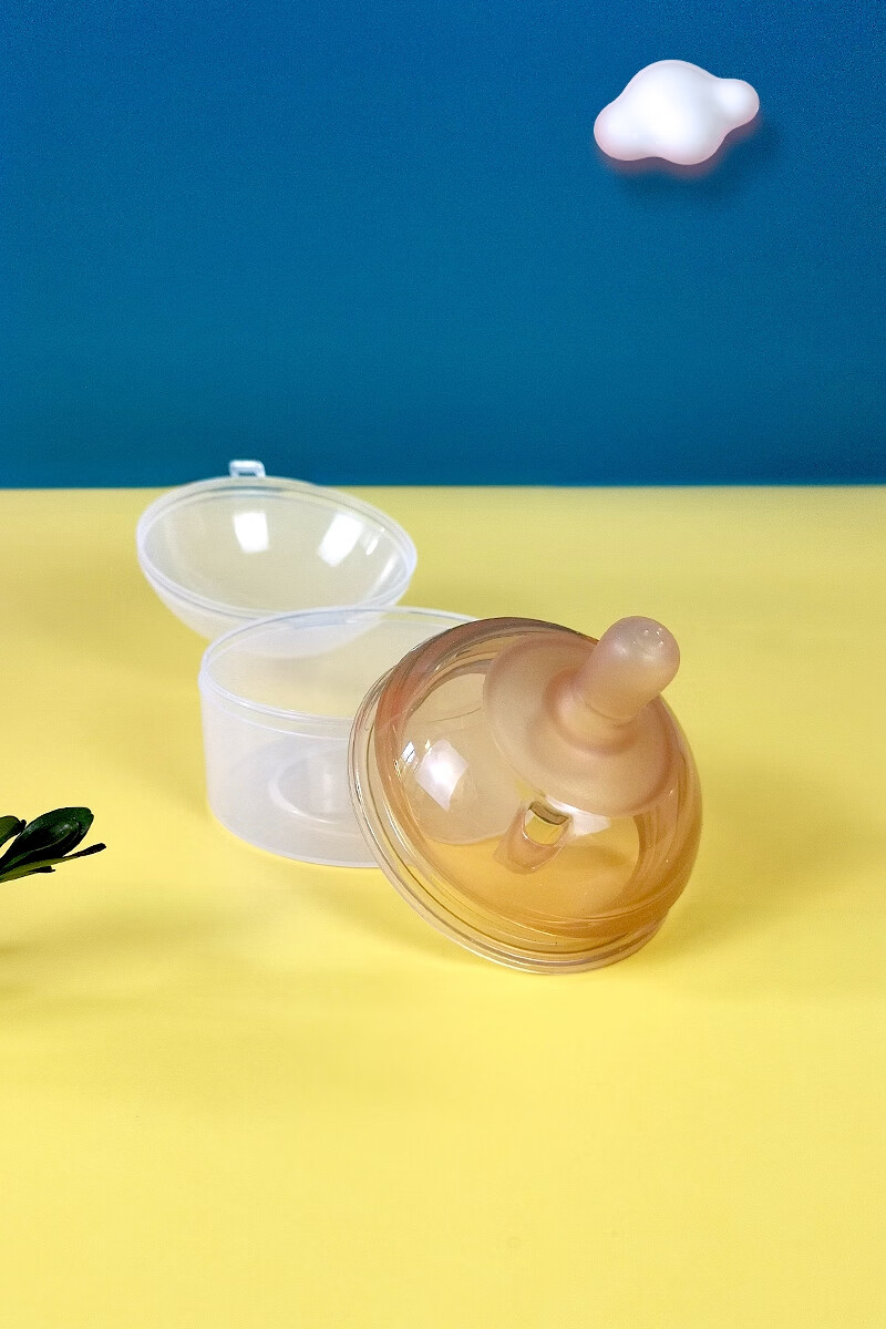 卡密迪断奶神器硅胶奶嘴广口径仿真母乳实感断奶神器软偏心通用可么