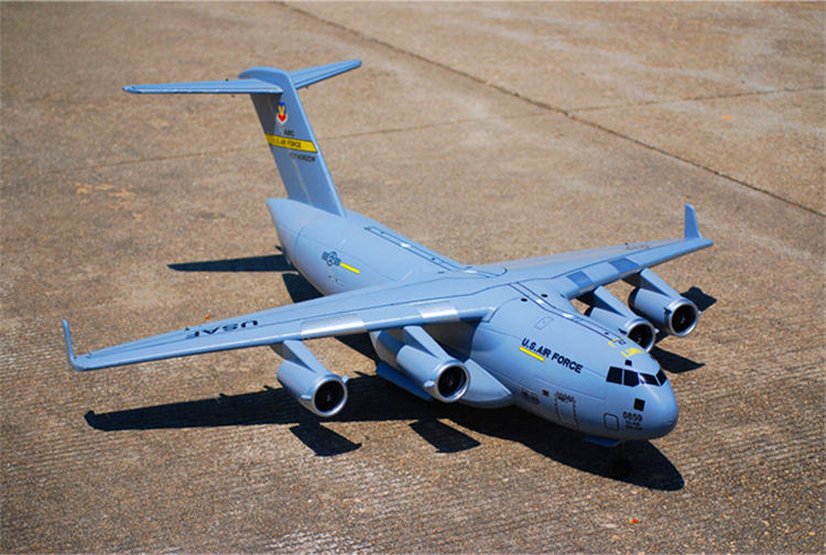 超大电动无人航模涵道遥控飞机c17大力神运输机固定翼epo双发涡喷 pnp