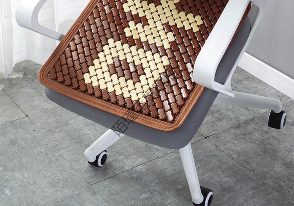 夏季老板椅凉垫竹凉席凉垫坐垫夏天透气办公室椅垫座垫夏季屁股垫子