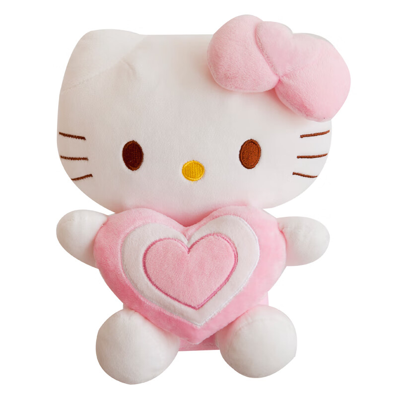 定制hello kitty公仔凯蒂猫咪哈喽kt毛绒玩具布娃娃玩偶生日礼物女生