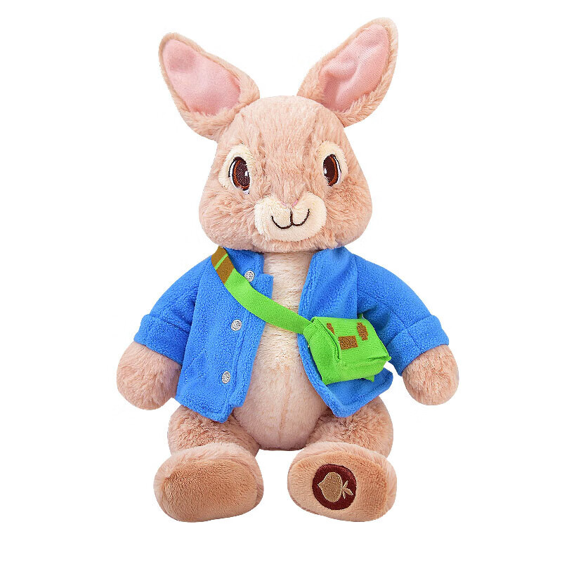 英国彼得兔 公仔毛绒玩具兔子玩偶小抓机娃娃儿童生日礼物品 三个一套