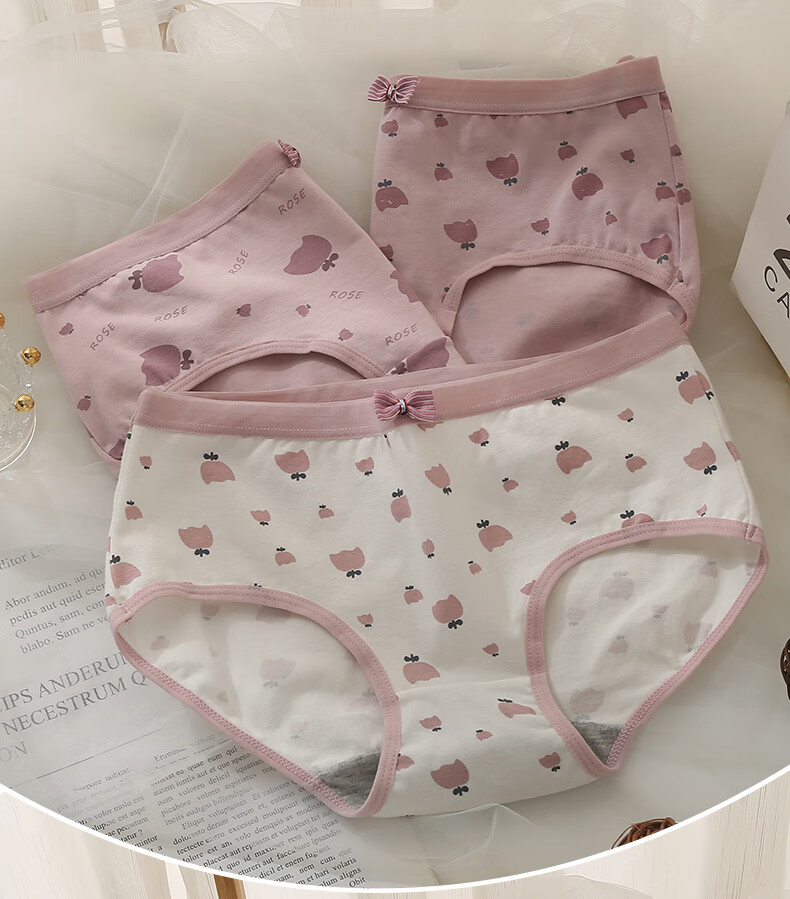 女孩内裤1315女孩内裤12岁夏季15中大童发育期中腰16少女高初中学生