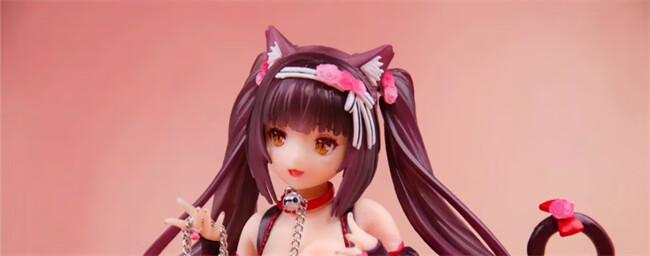 原猫娘 猫娘乐园女仆巧克力与香子兰猫合集香草站姿泳衣水着摆件模型