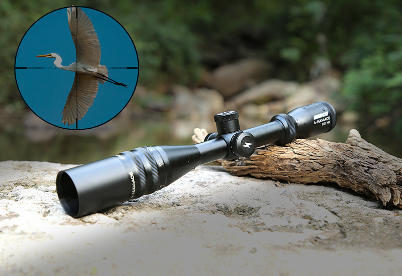 march进军416倍十字镜高清充氮单筒望远镜瞄准镜瞄准器十字可调微光