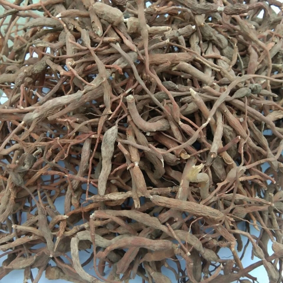 伟博贵州草药鸡筋参 中药材黄鸡胖黄鸡郎长叶数珠肉质膨大根干货500克