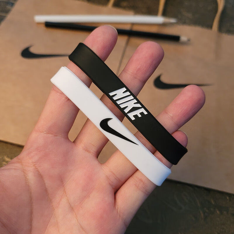 林越nba篮球星乔丹23号运动硅胶手环男女学生个性复古跑步手链手腕带