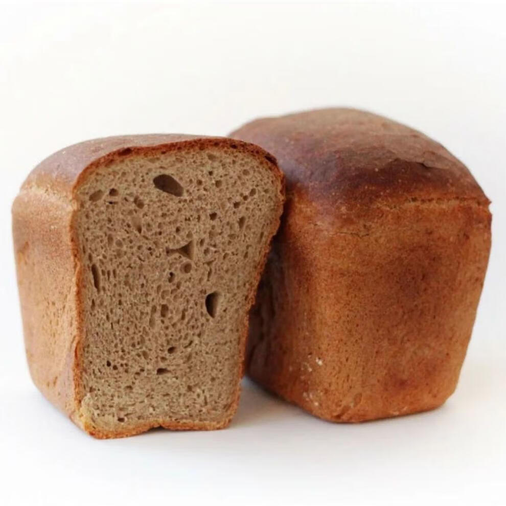 正宗俄罗斯风味全麦面包大列巴早餐食品无蔗糖吐司零食批发黑列巴1个1