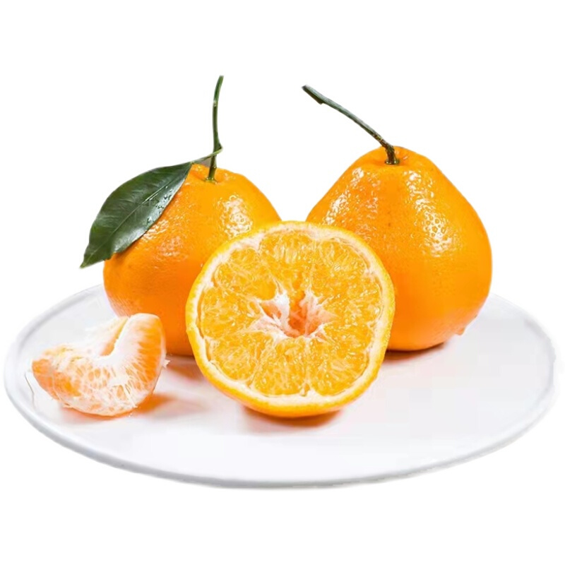 寸金地春见耙耙柑丑橘当季新鲜水果孕妇桔子9斤礼盒装引种 蓝色礼盒21