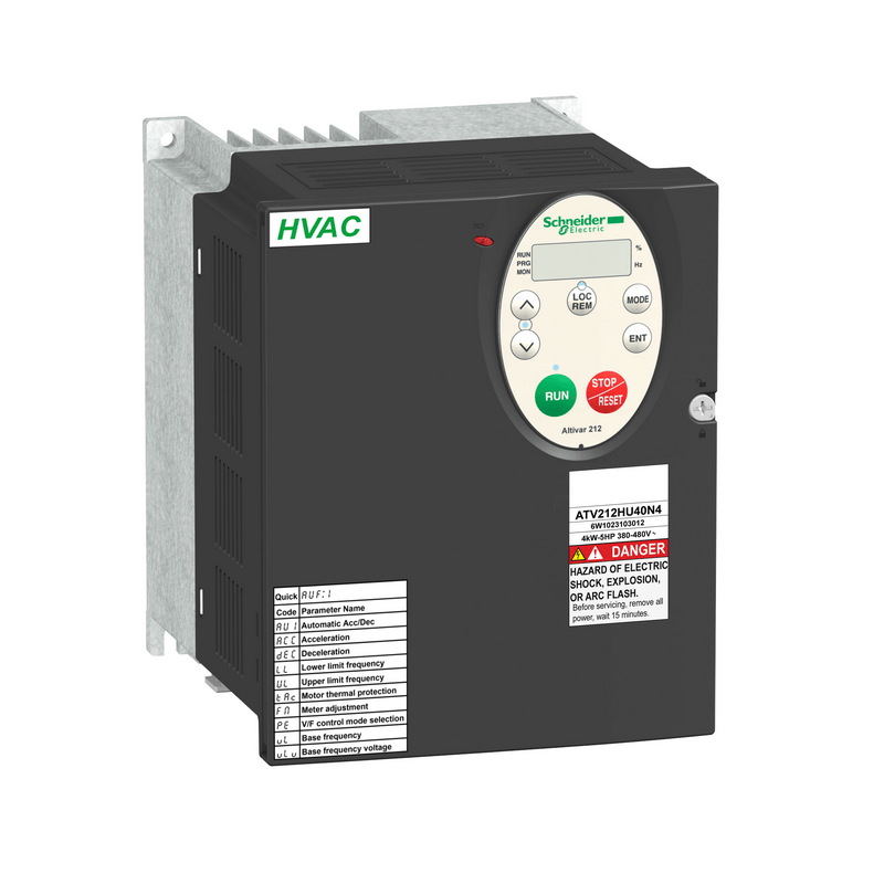 施耐德 变频器 三相 380～480v 内置emc ip21 atv212hu30n4【图片