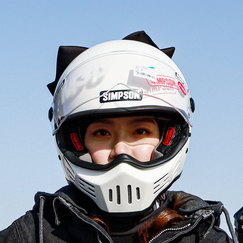 simpson辛普森m30摩托车头盔川崎来梦同款机车全盔非常适合压弯m30碳