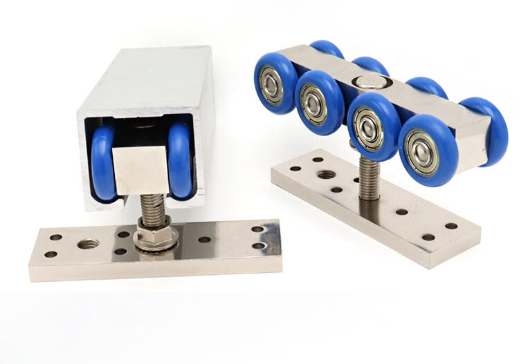 定制重型移门吊轮推拉门木门折叠门万向吊轮隔断轨道滑轮配件全套重型
