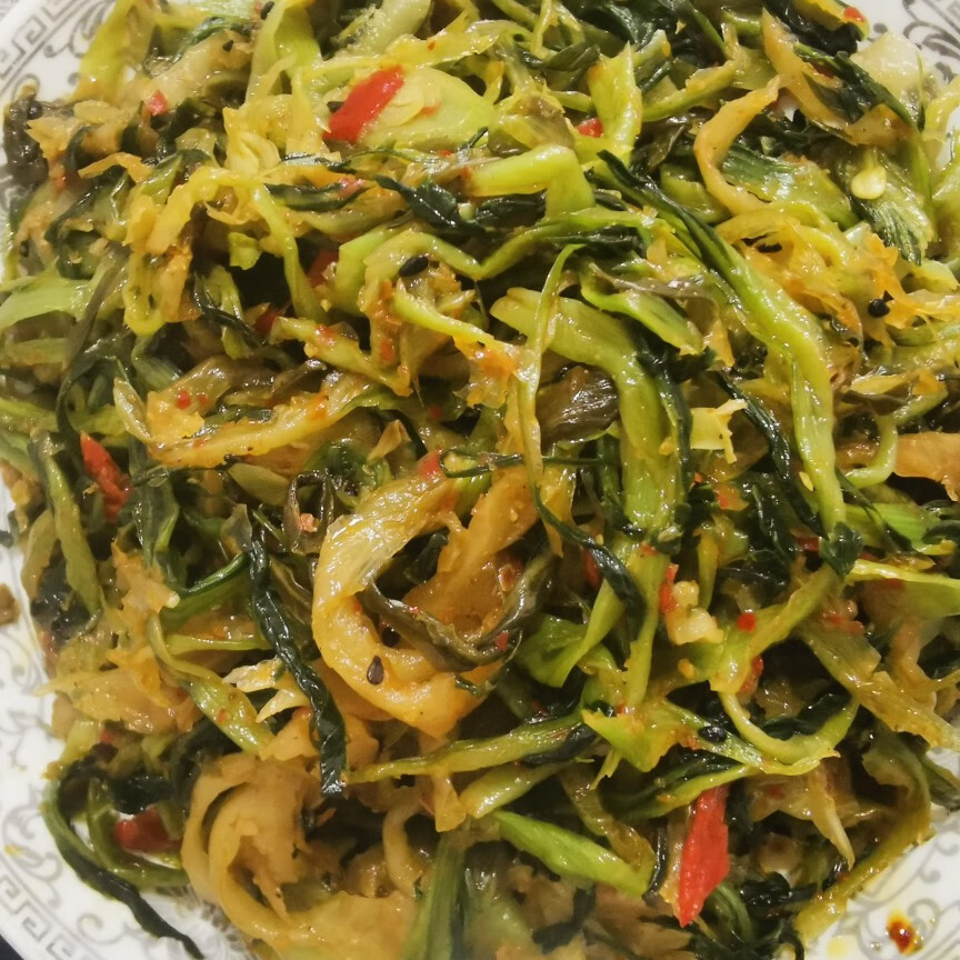 安徽芜湖特产荻港老许香菜无为特产香菜小菜下饭菜 香菜500克*2【图片