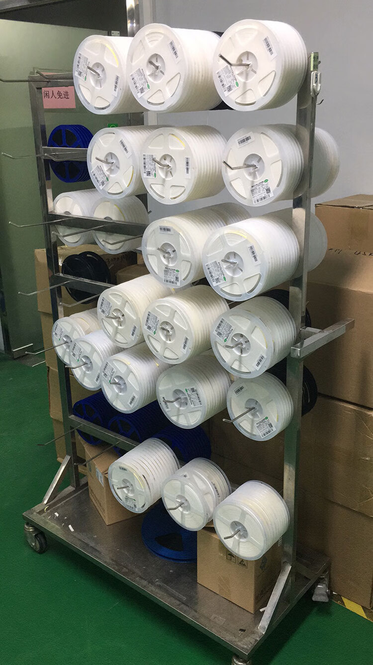 厂家防静电挂料车smt物料车贴片机料盘周转车pcb存放车挂料架 50挂不