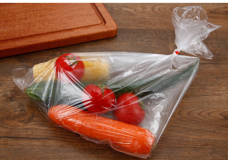 超市保鲜袋家用经济装加厚食品袋中号特大号全新pe一次性耐高温 大号3