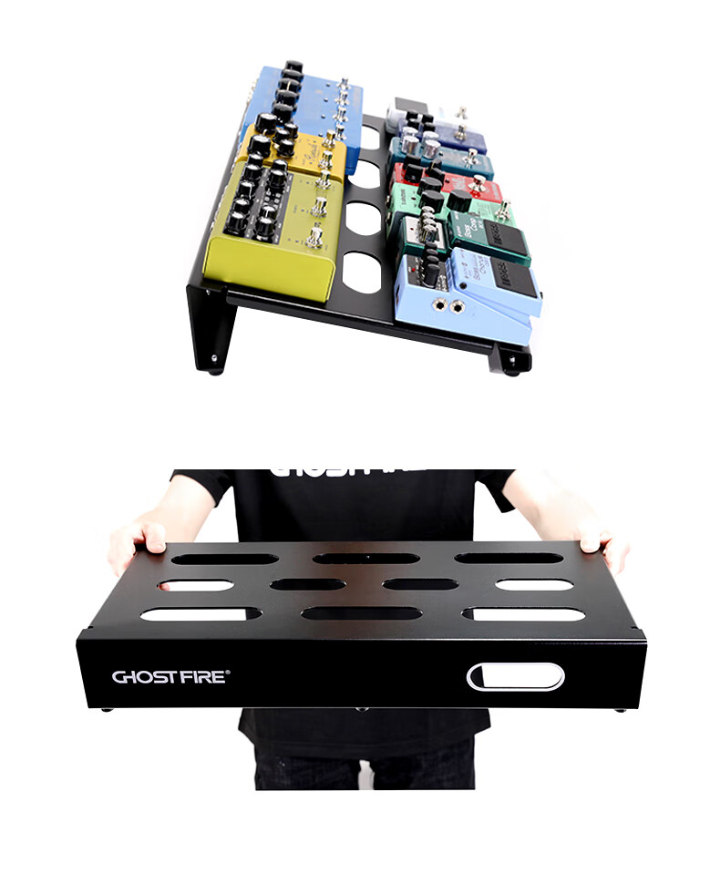 ghostfire单块效果器板子u系列超薄款阳极氧化铝架子包新款up03小号