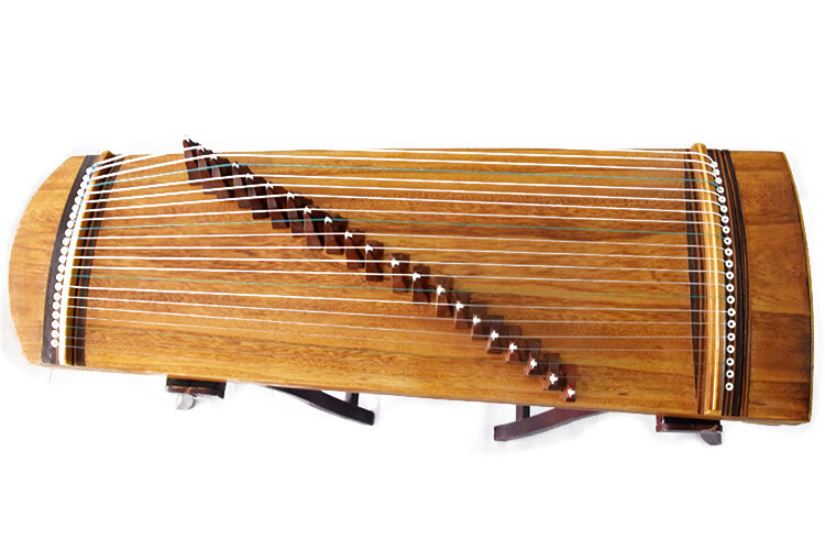 小古筝便携90/100桐木古筝初学者入门儿童成人21弦迷你练指器 1米高雪