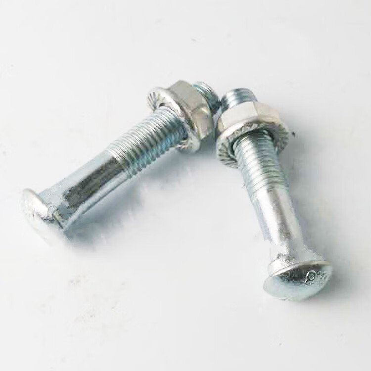 沟槽管件专用螺栓刚性卡箍螺丝消防管沟槽管件刚卡8.