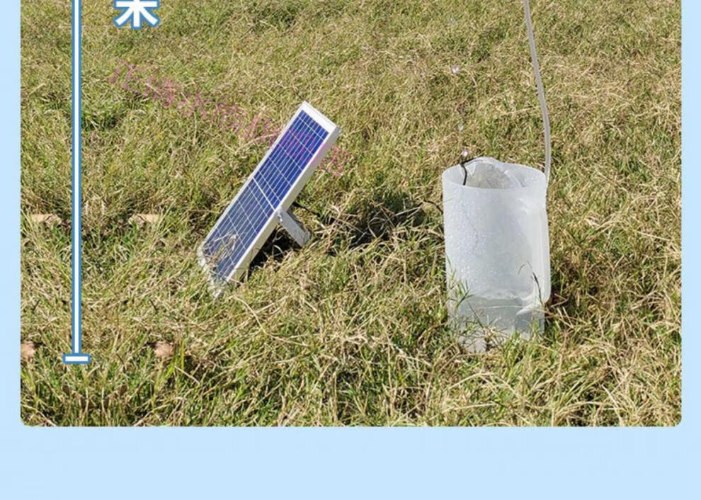 太阳能鱼缸循环水泵抽水泵鱼池小潜水泵小型喷泉流水系统水上水泵 (单