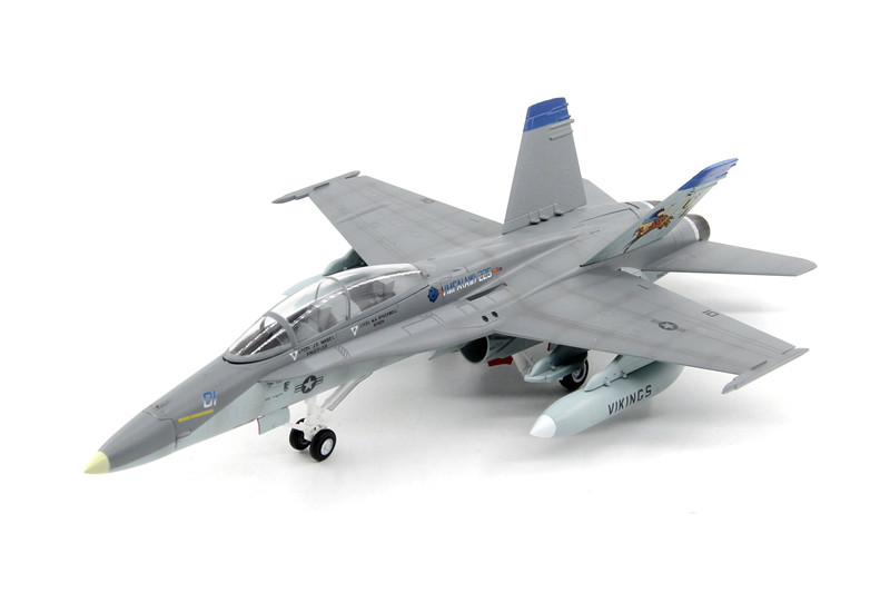 美国海军fa-18d大黄蜂战斗机f18成品舰载机飞机模型1:72 静态模型,易