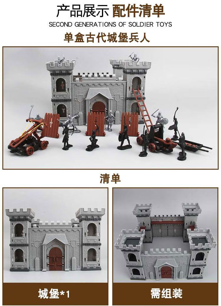 乐高lego火柴人战争遗产玩具有士兵小人打仗沙盘玩具兵团攻城拼装积木