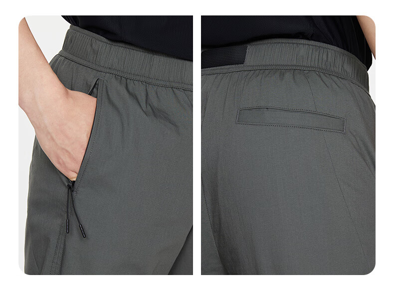 商场同款九牧王男裤休闲裤2022春夏新款休闲工装裤mhb1b21436军绿锥形