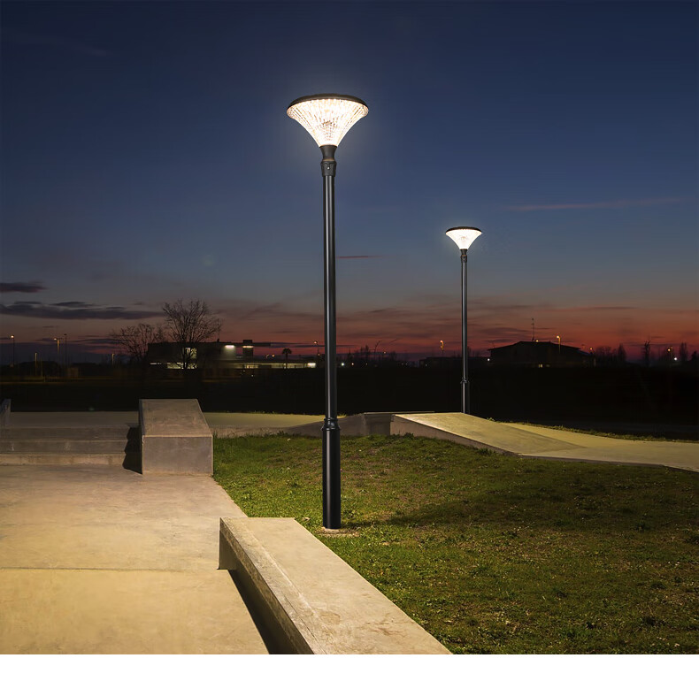 太阳能庭院灯超亮户外防水院子花园别墅小区公园广场辅道照明路灯 单