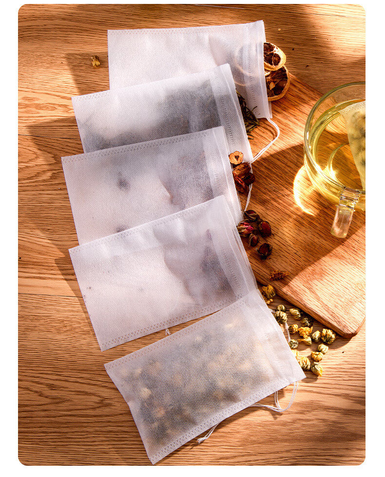 无纺布袋无纺布茶包袋一次性煲汤调料茶叶包卤料中药煎药纱布袋过滤