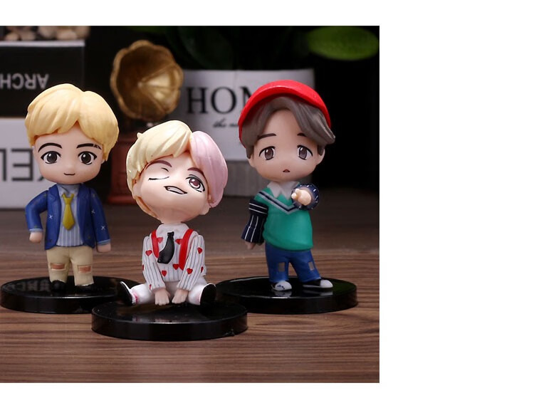 生日礼物玩具防弹少年团bangtanboys手办玩偶模型摆件现货明星周边