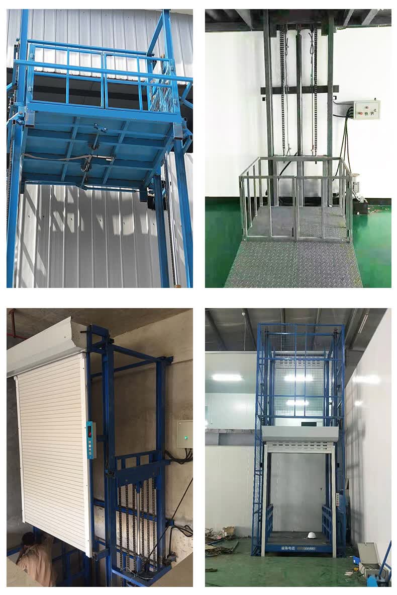 室外大小吨位货物提升机货梯防坠举升平台货梯 生产定金【图片 价格