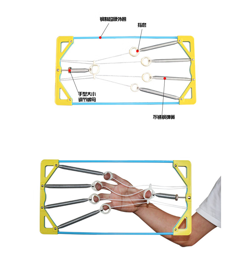 握力球分指老人锻炼手力握力器手指力量训练器才 初期/中期康复阶段六