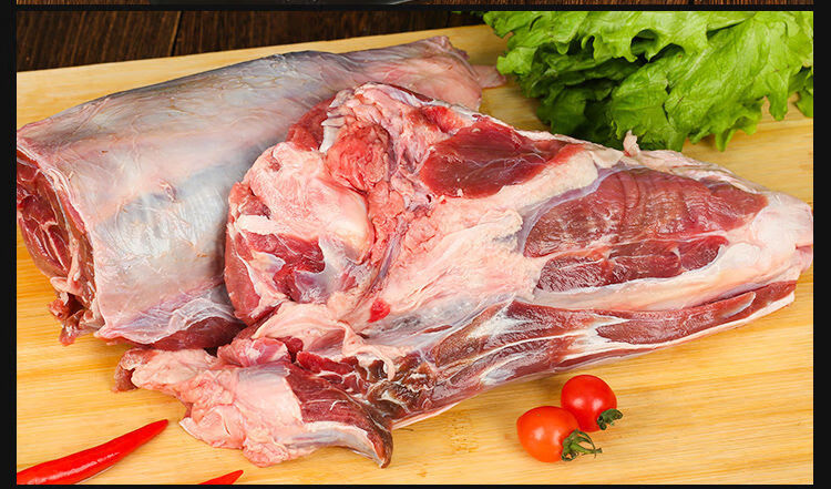 橙伯乐顺丰新鲜牛腱子肉原切现杀黄牛腿肉整条批发黄牛腱子二斤