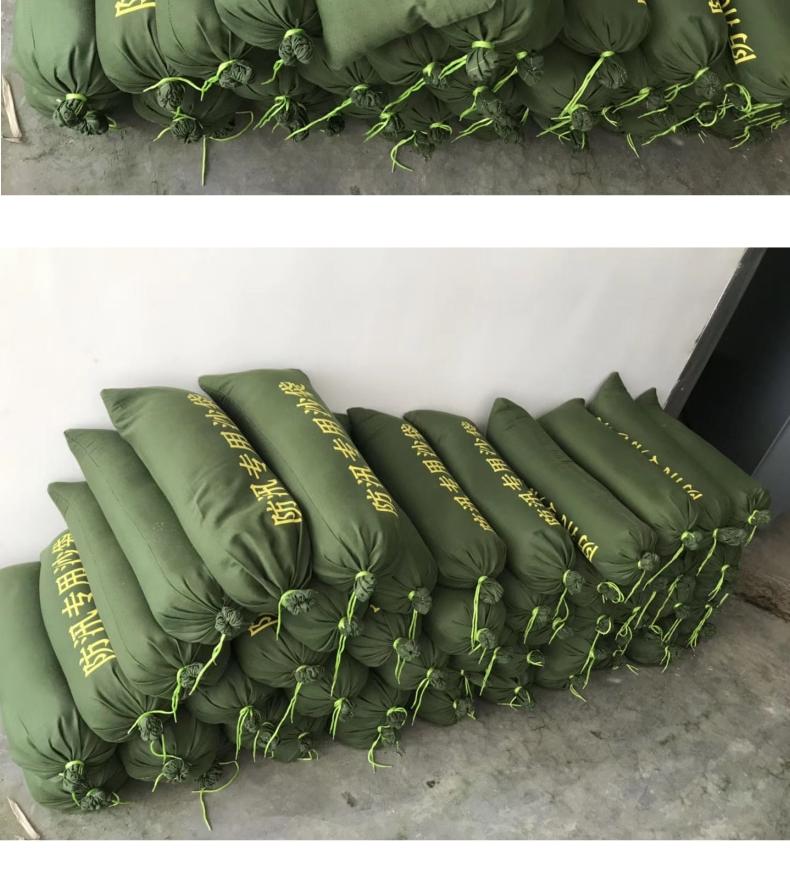 路途防汛专用沙袋加厚帆布堵水物业商铺挡水消防防台防洪沙袋定做珠海