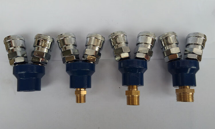 气管三叉头圆二通气动快速接头smy气泵空压机接头 三通三插头分流 c式