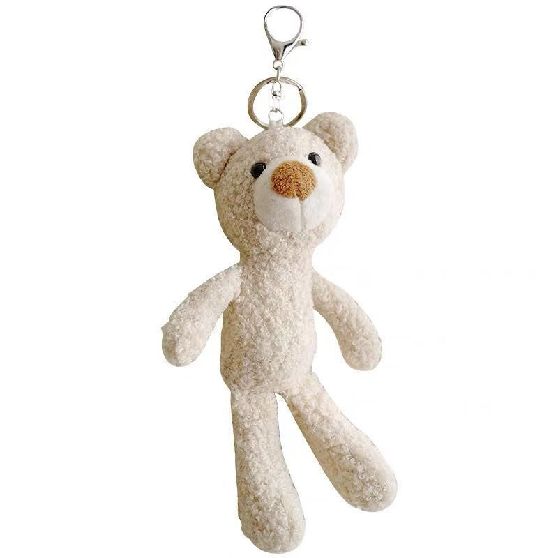 隽森 可爱长腿熊小熊挂件 书包衣服挂饰 玩偶可爱潮流钥匙扣女 生日