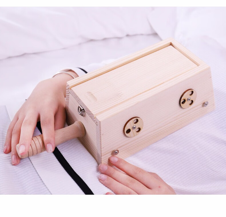 将象和艾灸盒木质八孔大号随身灸全身通用艾柱温灸器美容院艾灸馆家用