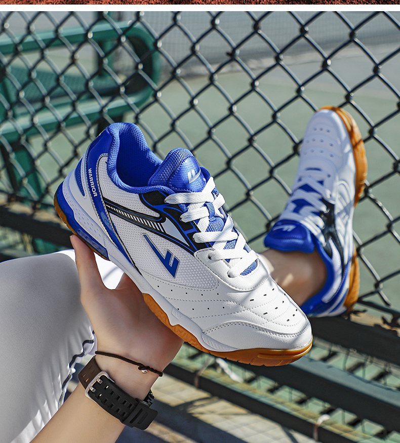 回力乒乓球鞋透气网面运动鞋夏季乒羽鞋室内地板训练球鞋软底防滑比赛