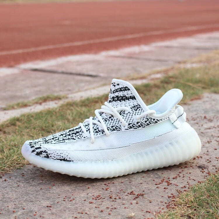 椰子鞋350满天星情侣休闲运动鞋男网面透气跑步鞋女年百搭鞋 卡其色