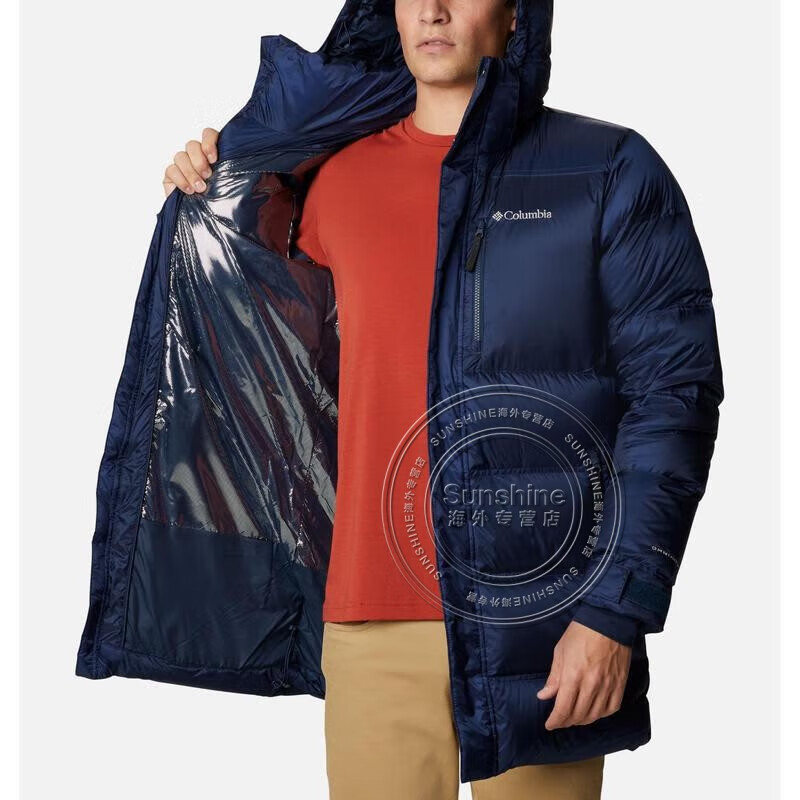 columbia哥伦比亚 district mid 男士户外防风防寒保暖羽绒服700蓬
